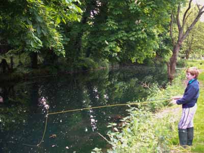First image of the backwater